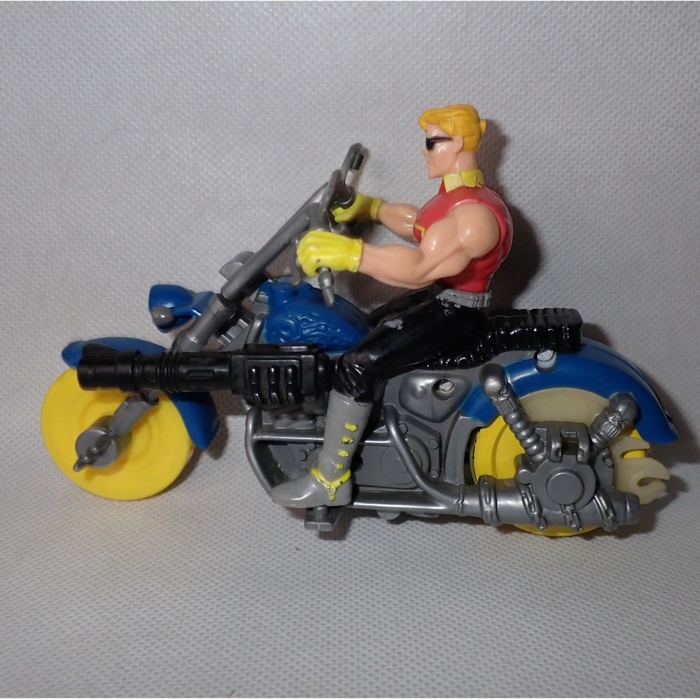 Ghost Rider Spirits of Vengeance Cycles & Riders Blaze 1995 Toybiz Marvel Figure - Picture 3 of 7